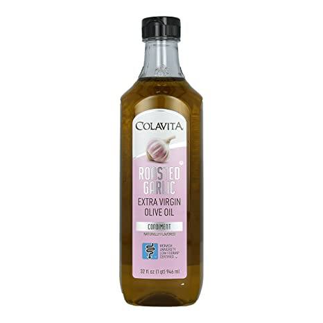 Colavita Roasted Garlic Cooking Oil Blend, 32 oz Oil & Vinegar Colavita