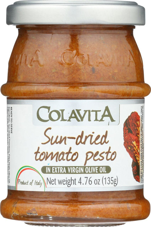 Colavita Sun-Dried Tomato Pesto Sauce in Extra Virgin Olive Oil, 4.8 oz
