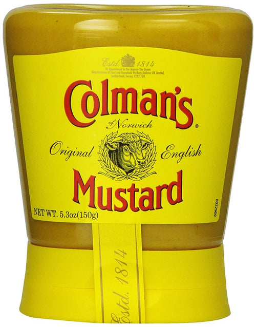 Colman's Original English Squeezy Mustard, 5.3 oz