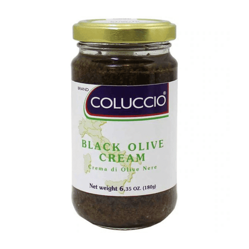 Coluccio Black Olive Cream, 6.3 oz Olives & Capers Coluccio 