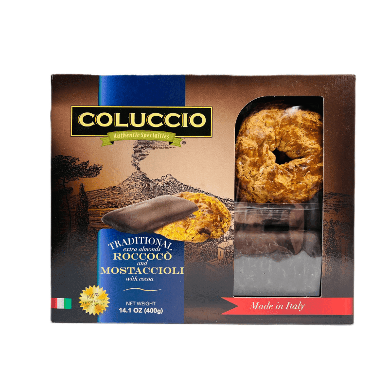 Coluccio Mostaccioli and Roccoco Tray, 14.1 oz Sweets & Snacks Coluccio 
