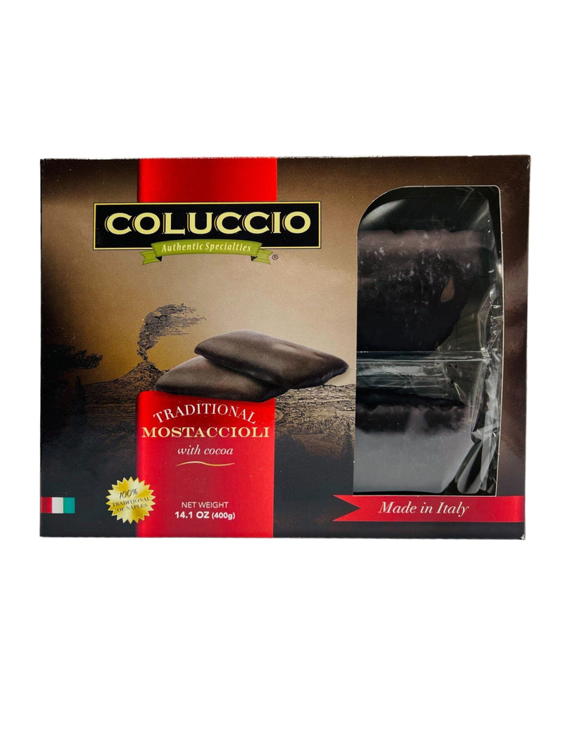Coluccio Traditional Dark Chocolate Covered Mostaccioli, 14.1 oz Sweets & Snacks Coluccio 