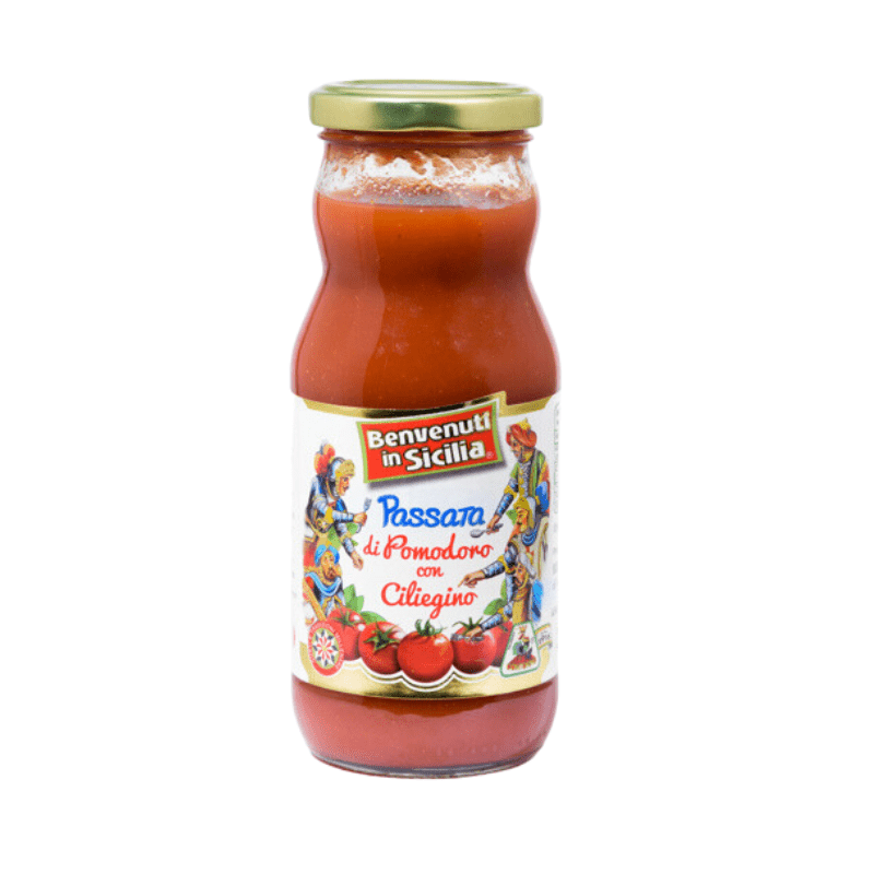 Contorno Passata di Pomodorino Ciliegino, 12.3 oz Sauces & Condiments Contorno 