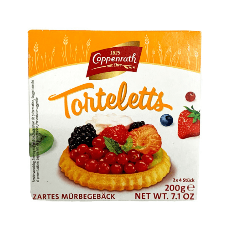 Coppenrath Torteletts Shortbread Mini Tart Cookies, 7 oz Sweets & Snacks Coppenrath 