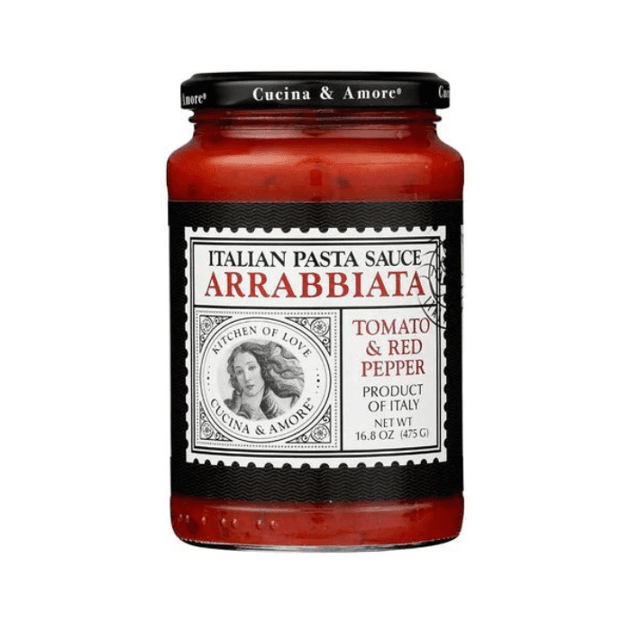 Cucina & Amore Arrabbiata Pasta Sauce, 16.8 oz Supermarket Italy