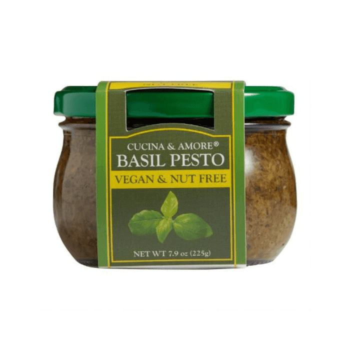 Cucina & Amore Basil Vegan Pesto Sauce, 7.9 oz Sauces & Condiments Cucina & Amore 