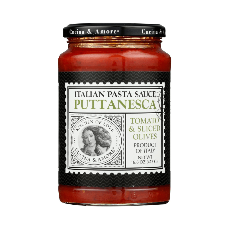 Cucina & Amore Puttanesca Pasta Sauce, 16.8 oz | Supermarket Italy