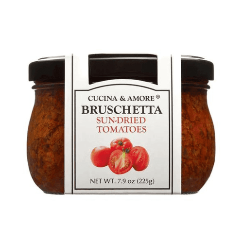 Cucina & Amore Sun-Dried Tomato Bruschetta, 7.9 oz Sauces & Condiments Cucina & Amore 