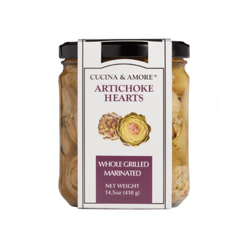 Cucina & Amore Whole Grilled Marinated Artichoke Hearts, 14.5 oz Fruits & Veggies Cucina & Amore 