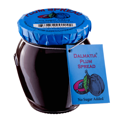 Dalmatia Plum Spread, No Sugar Added, 8.5 oz Pantry Dalmatia 