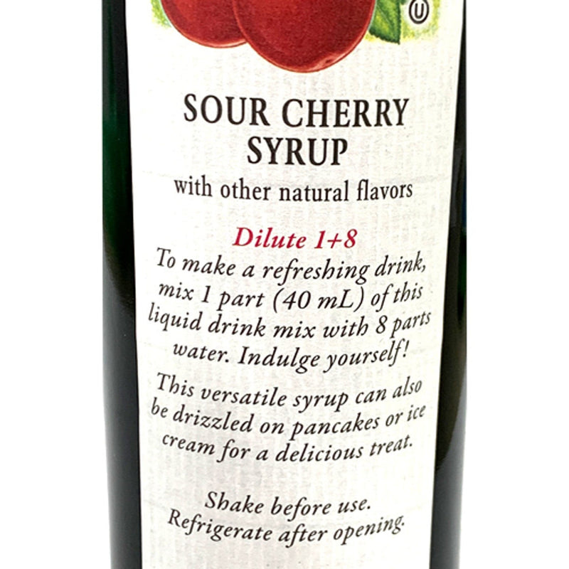 D'Arbo Sour Cherry Syrup, 16.9 oz Pantry d'arbo 