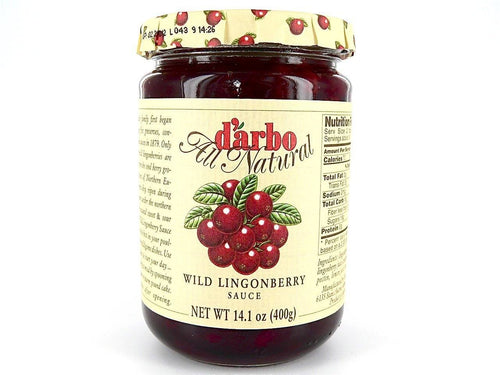D'Arbo Wild Lingonberry Sauce - 14.1oz