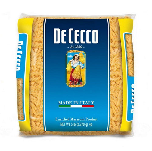 De Cecco #34 Fusilli Bulk Pasta, 5 lbs