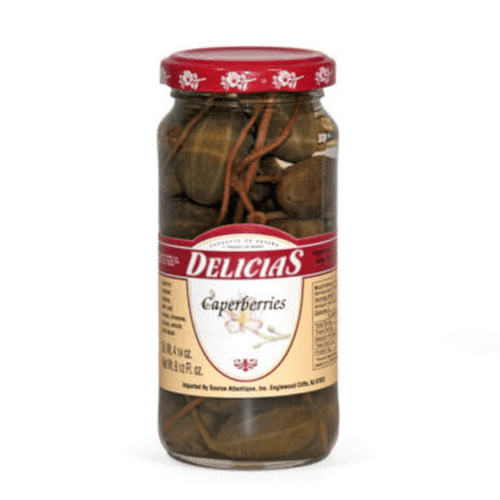Delicias Caperberries, 8.5 oz Olives & Capers Delicias 