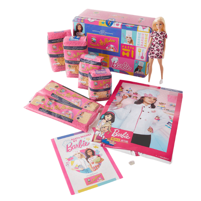 Di Martino Barbie Pasta Tin Gift Box Set