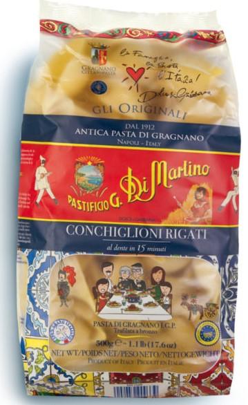 Di Martino Dolce & Gabbana "Picnic" Edition, Pasta and Sauce Gift Box Conchiglioni Rigati Pasta