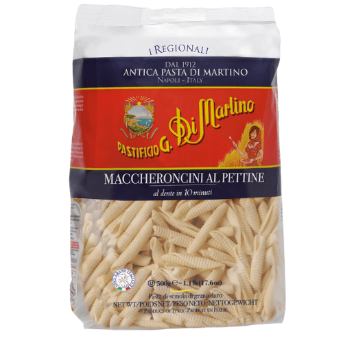 Di Martino Maccheroncini al Pettine I.G.P Pasta, 17.6 oz (500g) Pasta & Dry Goods Di Martino 