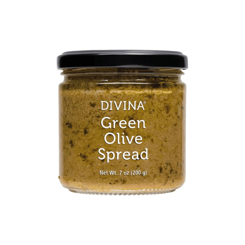 Divina Green Olive Spread, 7 oz Pantry Divina 