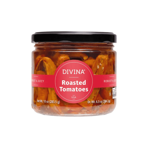 Divina Roasted Red Tomatoes, 10 oz Fruits & Veggies Divina 