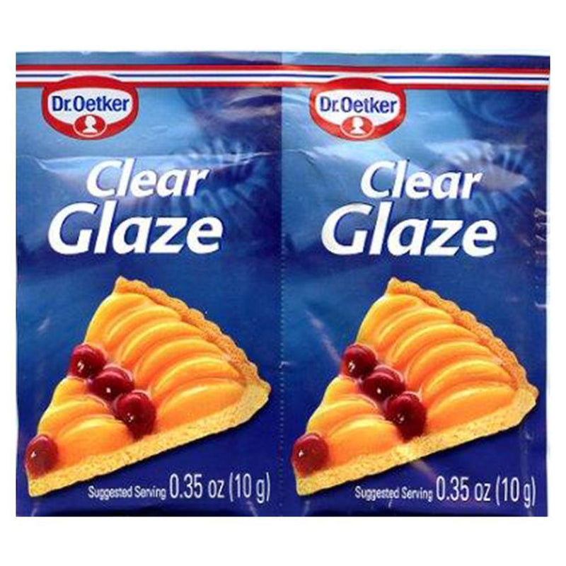 Dr. Oetker Clear Glaze, Pack of 2, (10 gr. each) Pantry Dr. Oetker 