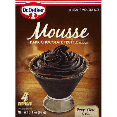 Dr. Oetker Dark Truffle Mousse, 3.1 oz Sweets & Snacks Dr. Oetker 