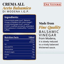 Due Vittorie Glassa Barrel Aged Balsamic Glaze, 8.45 oz Oil & Vinegar Due Vittorie 