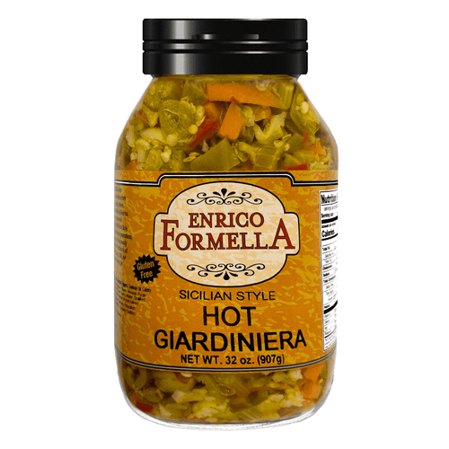 Enrico Formella Hot Giardiniera, 32 oz Fruits & Veggies Enrico Formella 