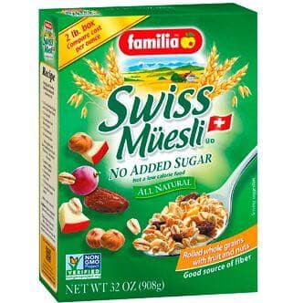 Familia Swiss Muesli Cereal, No Sugar Added, 32 oz Sweets & Snacks Familia 