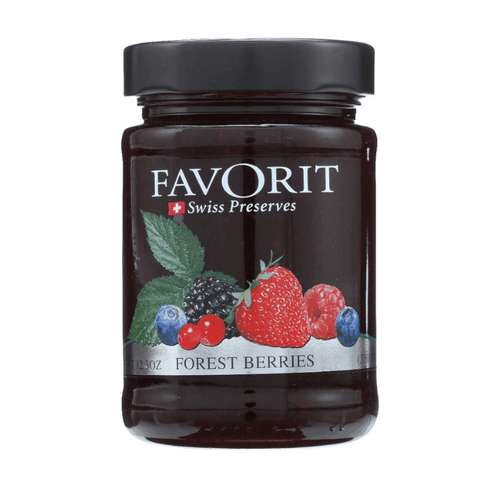 Favorit Forest Berries Fruit Spread, 12.3 oz Pantry Favorit 