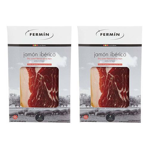 Fermin Serrano Ham Pre-Sliced 2 Pack, 2 oz [Refrigerate after Opening] Meats Fermin 