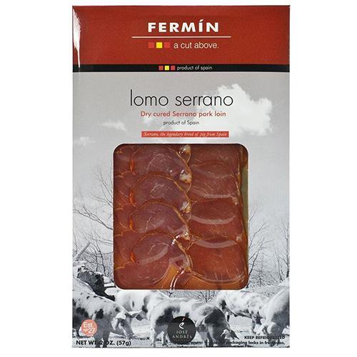 Fermin Serrano Loin Lomo Pre-Sliced 2 Pack, 2 oz [Refrigerate after Opening] Meats Fermin 