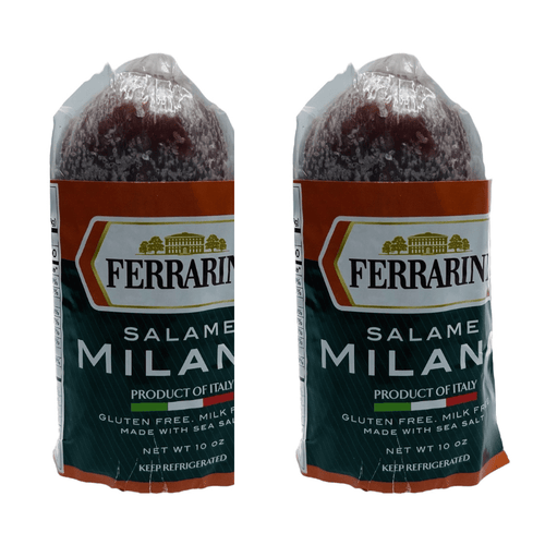 Ferrarini Salame Milano, 10 oz [Pack of 2] Meats Ferrarini 