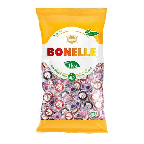 Fida Bonelle Italian Jelly Candy, 2.2 Lbs Sweets & Snacks Fida
