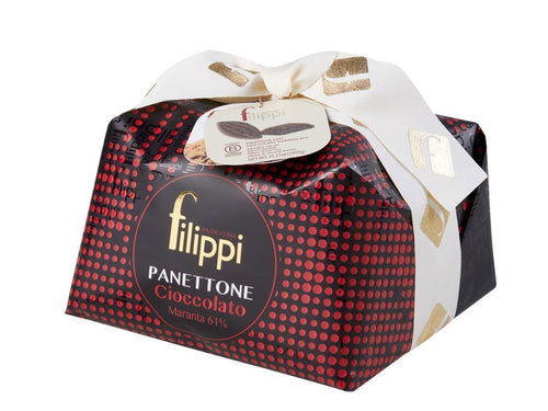 Filippi Panettone Special with Maranta Chocolate, 2.2 lbs