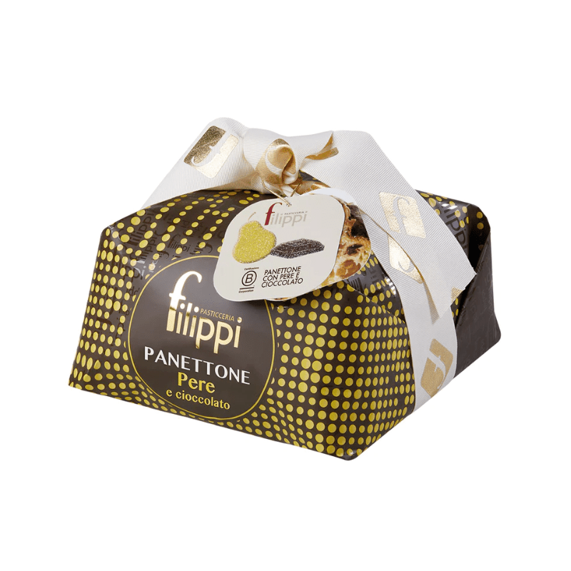 Filippi Panettone with Pear and Chocolate, 2.2 Lbs Sweets & Snacks Filippi 