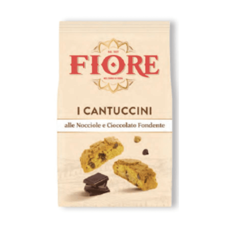 Fiore Cantuccini with Hazelnuts and Dark Chocolate, 7.05 oz Sweets & Snacks Fiore 