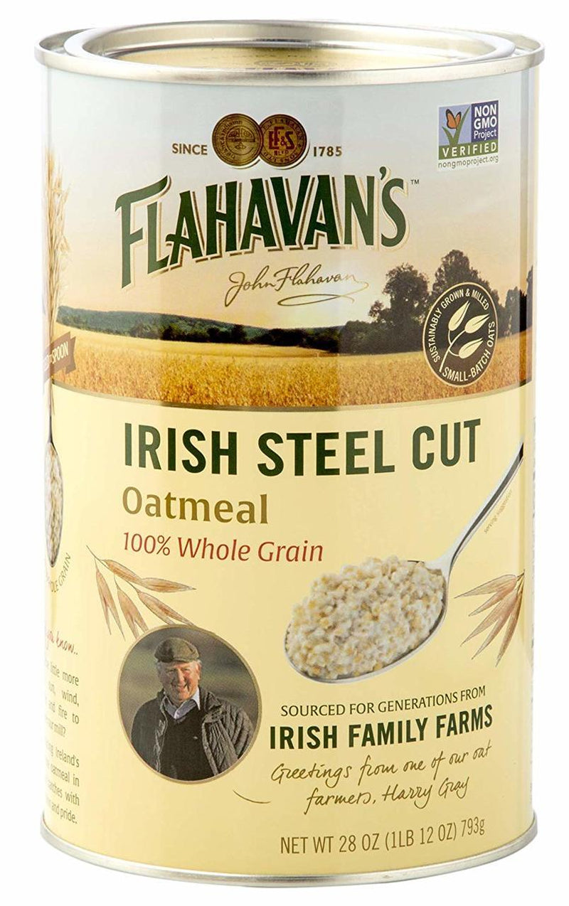 Flahavan's Irish Steel Cut Oatmeal Whole Grain, 28 oz