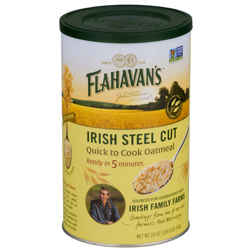 Flahavan's Quick to Cook Irish Steel Cut Oatmeal, 24 oz