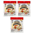 Folios All Natural Jarlsberg Cheese Wraps 3 Pack (4 sheets each), 6 oz Cheese Folios 