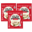 Folios All Natural Jarlsberg Cheese Wraps, 6 oz [Pack of 3] Cheese Folios 