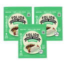 Folios All Natural Parmesan Cheese Wraps, 6 oz [Pack of 3] Cheese Folios 