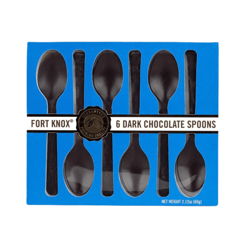 Fort Knox Dark Chocolate Spoons, 2.11 oz Sweets & Snacks Fort Knox 