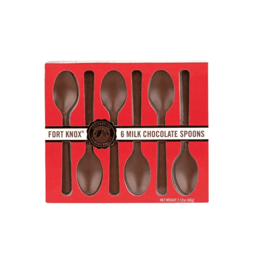 Fort Knox Milk Chocolate Spoons, 2.11 oz Sweets & Snacks Fort Knox 