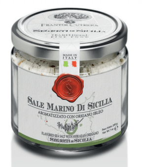 Frantoi Cutrera Oregano Flavored Sea Salt, 7.1 oz Pantry Frantoi Cutrera 