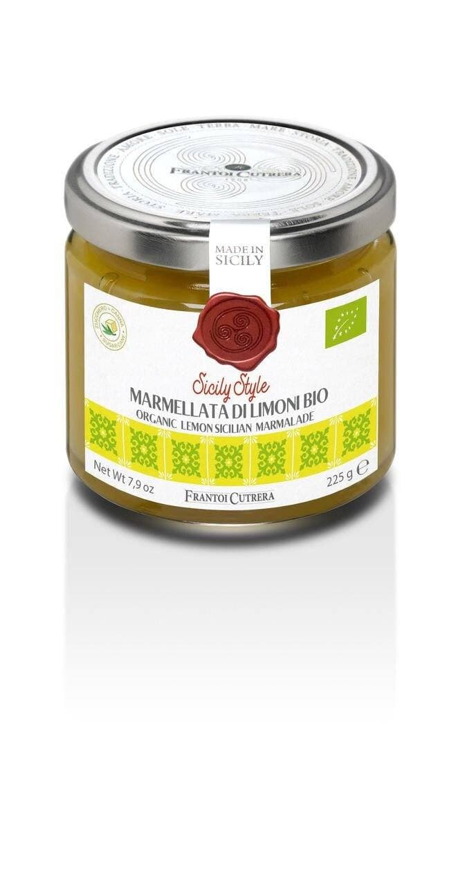 Frantoi Cutrera Organic Lemon Sicilian Marmalade, 8 oz