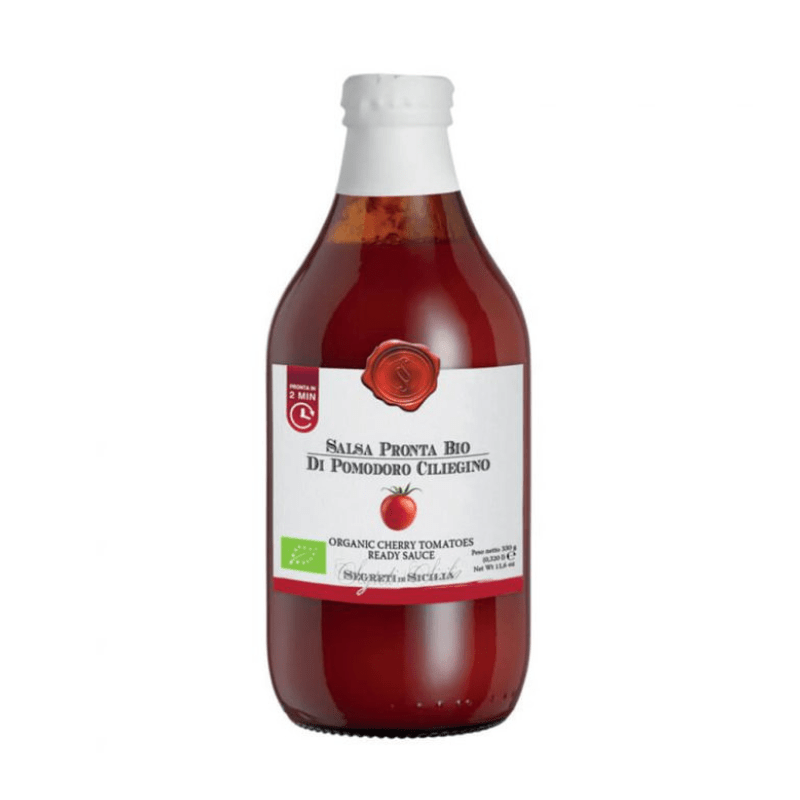 Frantoi Cutrera Segreti di Sicilia Organic Cherry Tomato Sauce, 11.6 oz Sauces & Condiments Frantoi Cutrera 