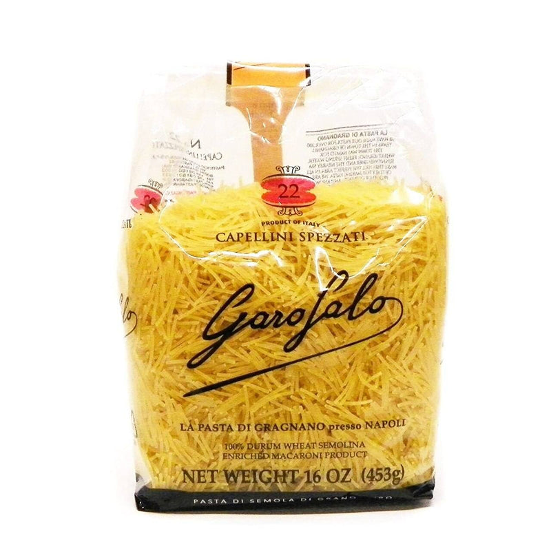 Garofalo No.22 Capellini Spezzati Pasta, 1 lb