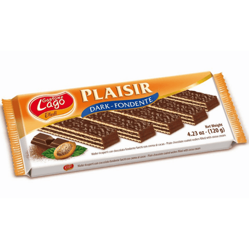 Gastone Lago Dark Chocolate Covered Plaisir, 4.23 oz Sweets & Snacks Gastone Lago 