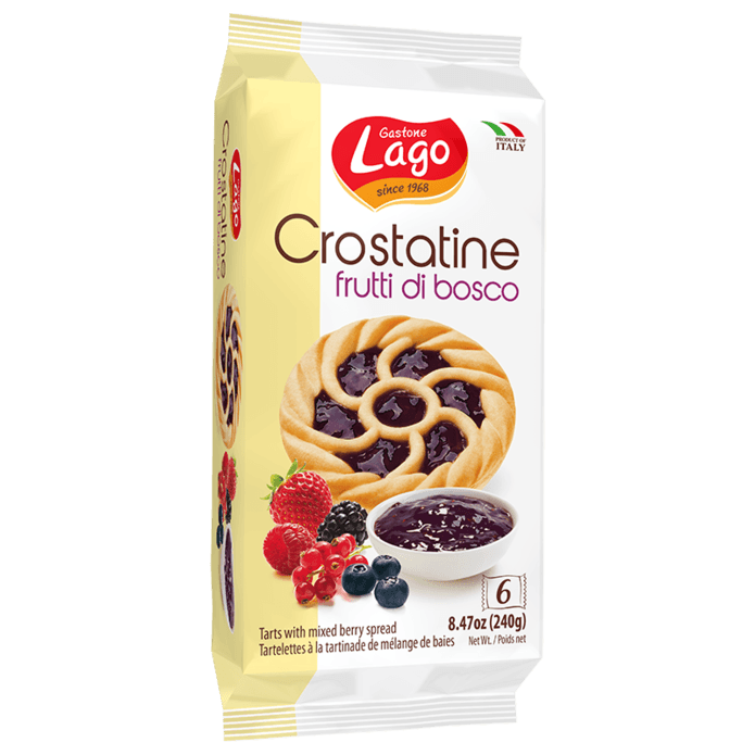 Gastone Lago Wild Berries Crostatine. 8.47 oz Sweets & Snacks Gastone Lago 