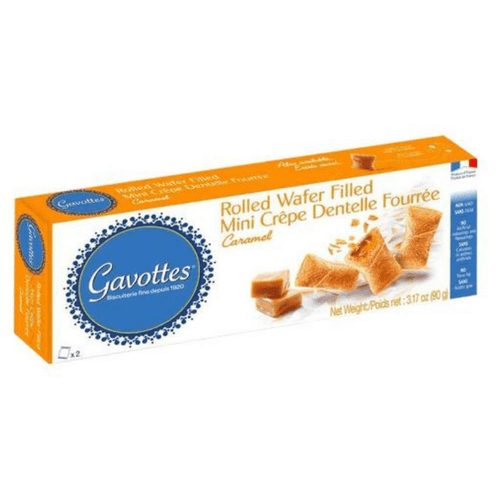 Gavottes Wafer Bites with Caramel, 3.2 oz Sweets & Snacks Gavottes 